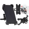 Uchwyt rowerowy motocyklowy na telefon czarny stabilny