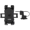 Uchwyt rowerowy motocyklowy na telefon czarny stabilny
