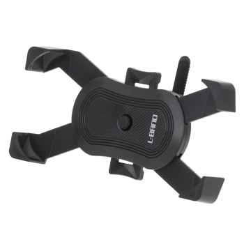 Uchwyt rowerowy motocyklowy na telefon czarny stabilny