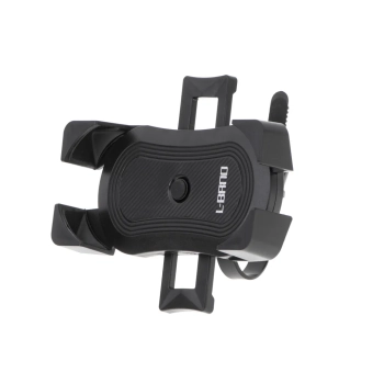 Uchwyt rowerowy motocyklowy na telefon czarny stabilny