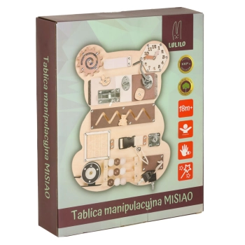 Tablica manipulacyjna sensoryczna LULILO MISIAO