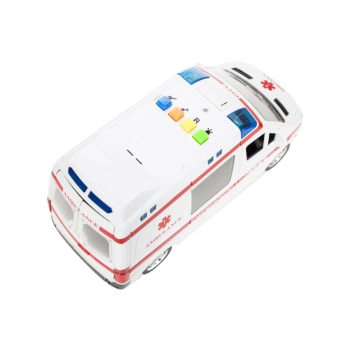 Karetka ambulans z dźwiękiem napędem 1:16
