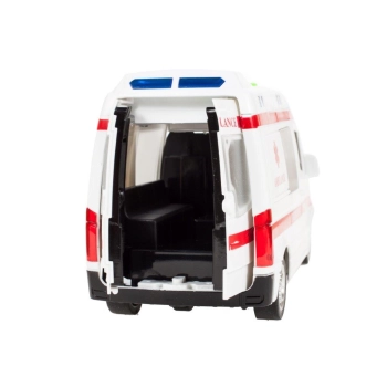 Karetka ambulans z dźwiękiem napędem 1:16