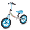 Rowerek biegowy rower dziecięcy szaro-niebieski