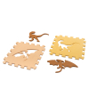 Puzzle piankowe mata kojec dla dzieci 36 elementów dinozaury 143cm x 143cm x1cm