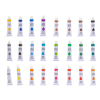 Farby akrylowe artystyczne wielokolorowe 24 tubki