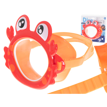 Maska do nurkowania gogle dla dzieci na oczy i nos krab