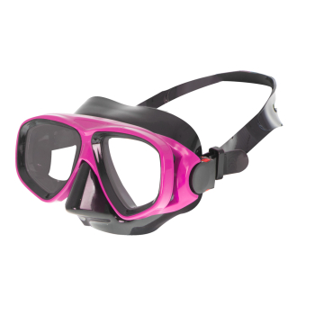 Maska do nurkowania okulary gogle do pływania różowa