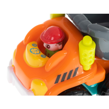Samochód dla dzieci auto budowlane zabawka dla dwulatka wywrotka HOLA