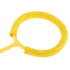 Hula hop na nogę skakanka piłka świecąca LED żółta