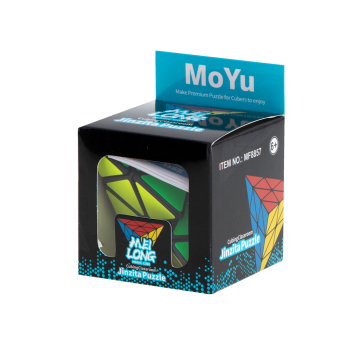 Gra logiczna Kostka łamigłówka PYRAMINX Black MoYu