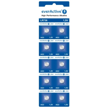 Bateria alkaiczna everActive G3 LR736 blister 10szt
