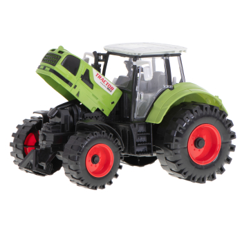 Traktor ciągnik pojazd rolniczy auto samochód z otwieranymi drzwiami