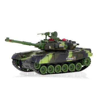 Czołg zdalnie sterowany na pilota RC War Tank 9993 2.4 GHz kamuflaż leśny