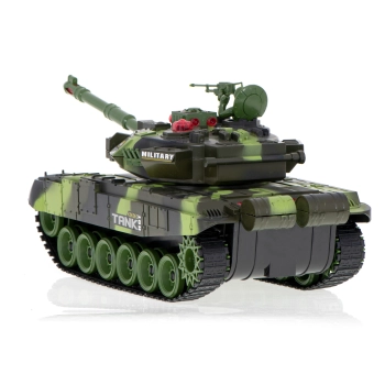 Czołg zdalnie sterowany na pilota RC War Tank 9993 2.4 GHz kamuflaż leśny