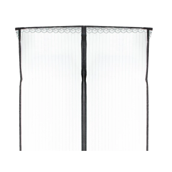 Moskitiera siatka magnetyczna na drzwi 110x220cm CZARNA