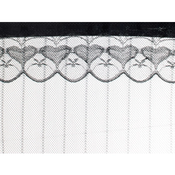 Moskitiera siatka magnetyczna na drzwi 110x220cm CZARNA