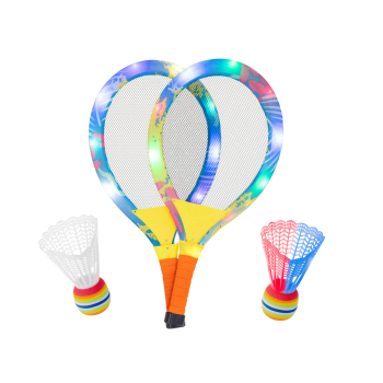 Rakiety tenisowe świecące LED + lotki