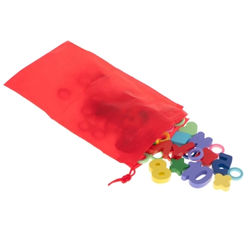 Liczydło drewniane sorter cyfry montessori 3w1 13x36cm