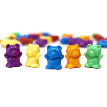 Misie edukacyjne nauka liczenia montessori 44el.