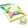 Tangram książeczka magnetyczna układanka klocki 3D
