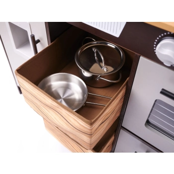 Kuchnia dla dzieci drewniana MDF z akcesoriami LOFT XXL 96cm