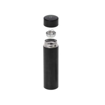 Kubek bidon termiczny termos smart LED 500ml czarny
