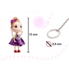 Lalka lalki do domku dla lalek 3 dziewczynki + 1 chłopczyk zestaw 4szt. 12cm