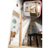 Domek dla lalek drewniany MDF mebelki 122cm XXL LED