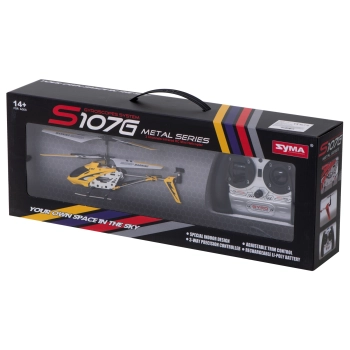 Helikopter zdalnie sterowany na pilota RC SYMA S107G żółty