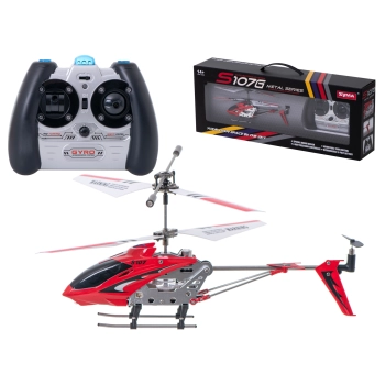 Helikopter zdalnie sterowany na pilota RC SYMA S107G czerwony