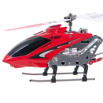 Helikopter zdalnie sterowany na pilota RC SYMA S107G czerwony
