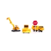 Transporter samolot + 3 auta pojazdy budowlane