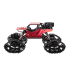 Samochód zdalnie sterowany na pilota RC Rock Crawler 4x4 LHC012 auto 2w1 czerwony