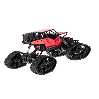 Samochód zdalnie sterowany na pilota RC Rock Crawler 4x4 LHC012 auto 2w1 czerwony