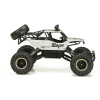 Samochód zdalnie sterowany na pilota RC Rock Crawler 1:12 4WD METAL srebrny