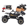 Samochód zdalnie sterowany na pilota RC Rock Crawler 1:12 4WD METAL czarny