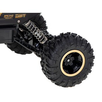 Samochód zdalnie sterowany na pilota RC Rock Crawler 1:12 4WD METAL czarny