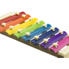 Cymbałki drewniane kolorowe edukacyjne