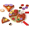 Pizza drewniany zestaw do zabawy z akcesoriami 20cm