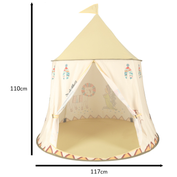 Domek składany baza namiot do zabawy TiPi Wigwam 110cm