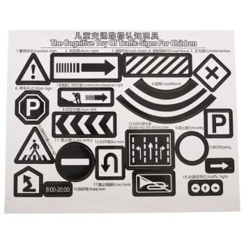 Mata do zabawy miasto ulica + znaki drogowe wodoodporna kremowa 130x100cm