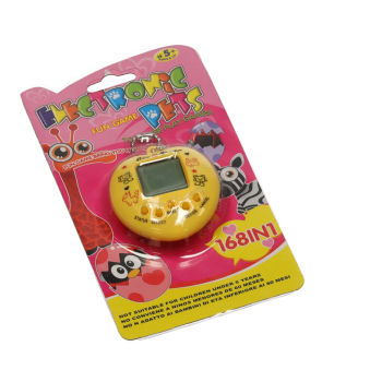 Zabawka Tamagotchi elektroniczna gra 49w1 żółte