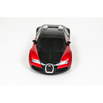Samochód zdalnie sterowany na pilota RC zdalnie sterowany Bugatti Veyron licencja 1:24 czerwony