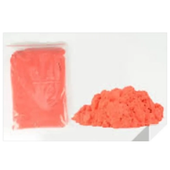 Piasek kinetyczny 1kg w woreczku pomarańczowy