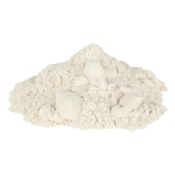 Piasek dla dzieci 1kg w woreczku biały