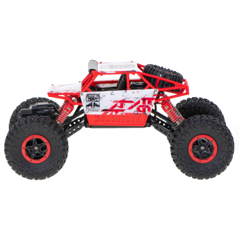 Samochód zdalnie sterowany na pilota RC Rock Crawler HB 2,4GHz 1:18 czerwony