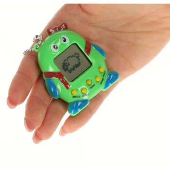 Zabawka Tamagotchi elektroniczna gra zwierzątko zielone
