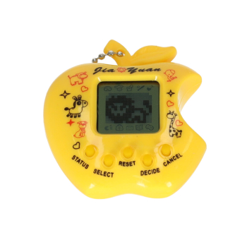 Zabawka Tamagotchi elektroniczna gra jabłko żółte