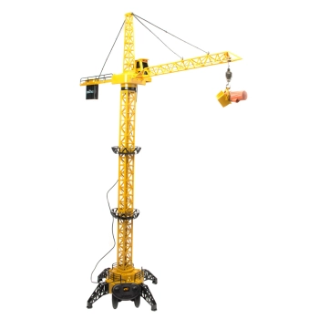 Dźwig Żuraw budowlany zdalnie sterowany RC z hakiem 4CH 128cm